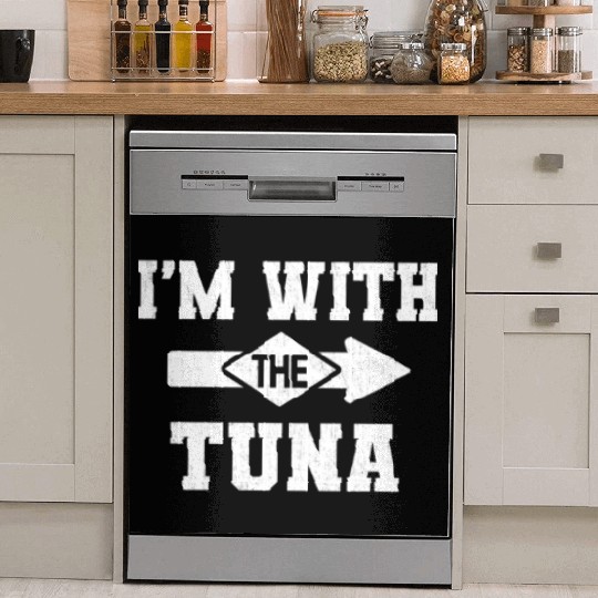 I'm With The Tuna Matching Halloween Costume Party Dish Washer Covers