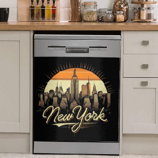 New York Skyline - Iconic Cityscape Beauty Dish Washer Covers