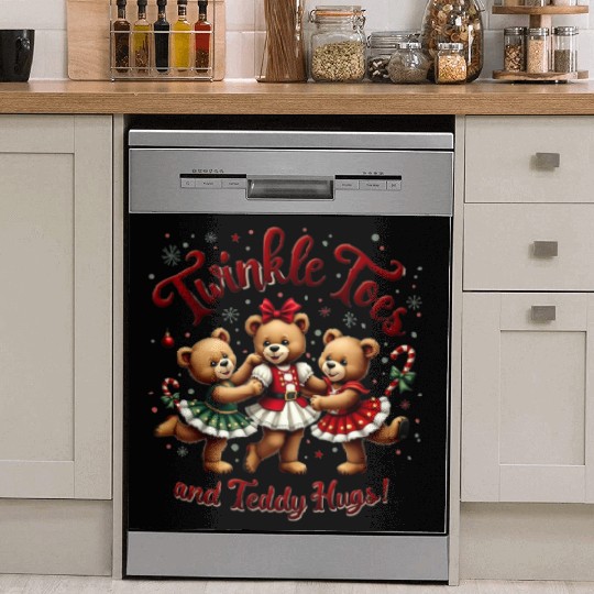 Teddy Bear Ballet Dish Washer Covers