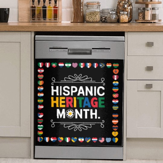 Celebrating Hispanic Culture Dish Washer Covers