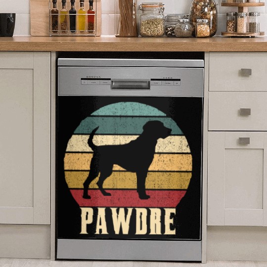 Pawdre Funny Best Dog Dad Ever Funny dog dad Dish Washer Covers