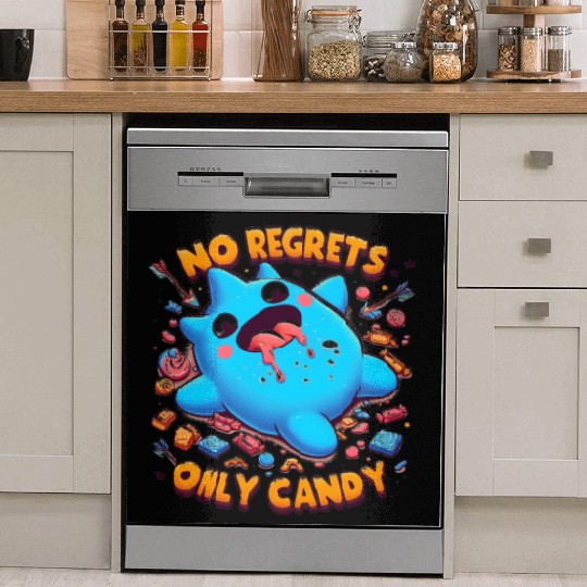 Stitch Halloween No Regrets Only Candy Dish Washer Covers