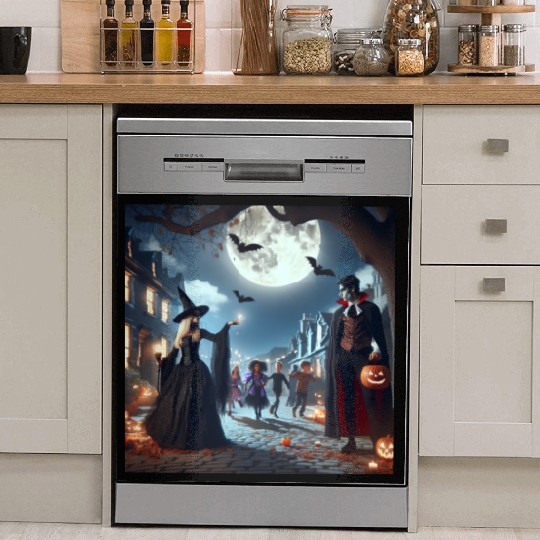Halloween Dish Washer Covers