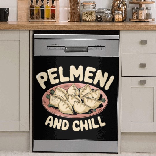 Pelmeni Dumpling Russian Comfort Food Dish Washer Covers