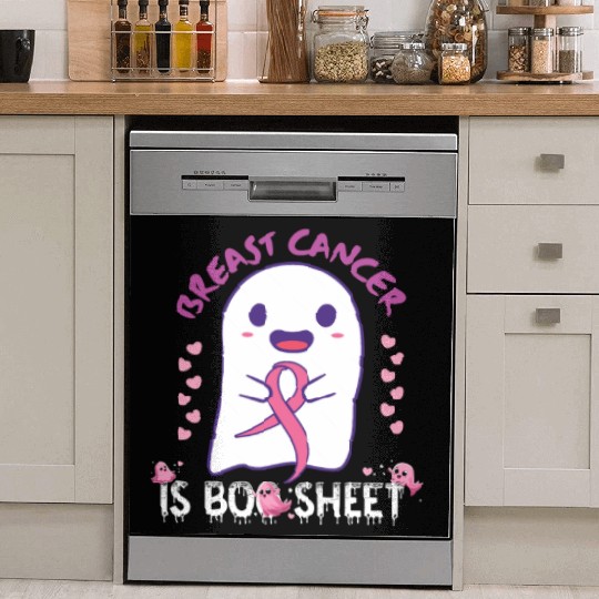 Breast Cancer Is Boo Sheet Dish Washer Covers