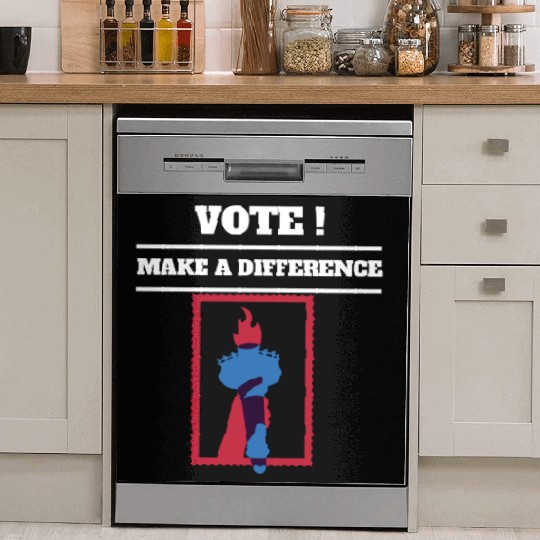 Vote For Liberty and Freedom Dish Washer Covers