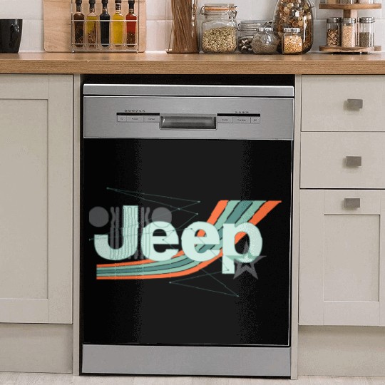 Jeep Painted Angles Design Dish Washer Covers