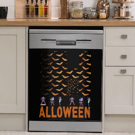 Happy Halloween 2025 Dish Washer Covers