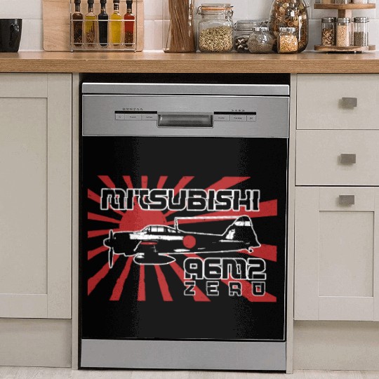 Reliving History: Legendary Japanese Plane of WW2 Dish Washer Covers