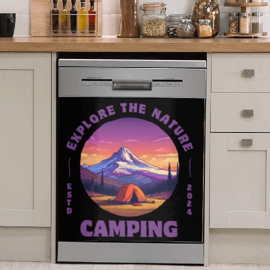 Camping Adventure | Explore Nature Dish Washer Covers