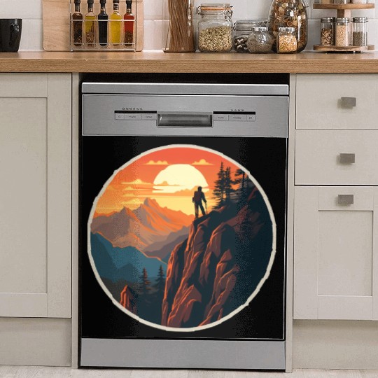 Hiking Nature Vacation Dish Washer Covers