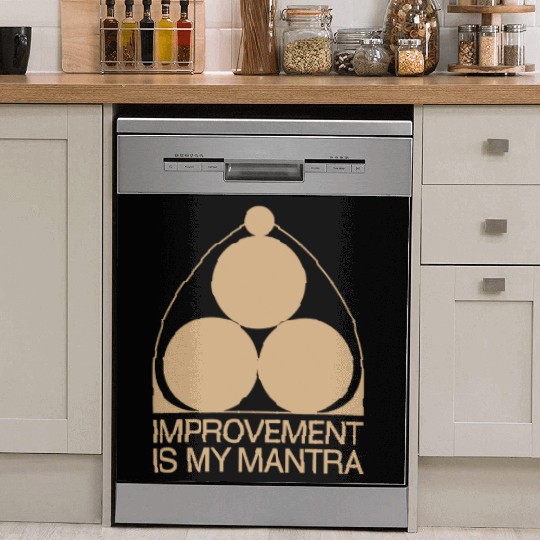 Kaizen Improvement Is My Mantra Philosophy Dish Washer Covers