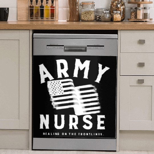 Army Nurse: Healing the Frontier Dish Washer Covers