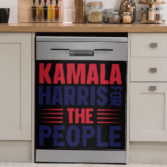 KAMALA HARRIS THE PEOPLE Dish Washer Covers