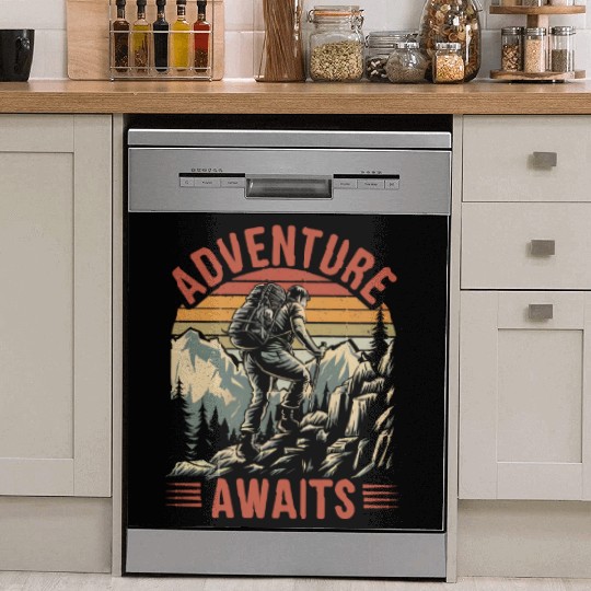 Adventure Awaits Dish Washer Covers