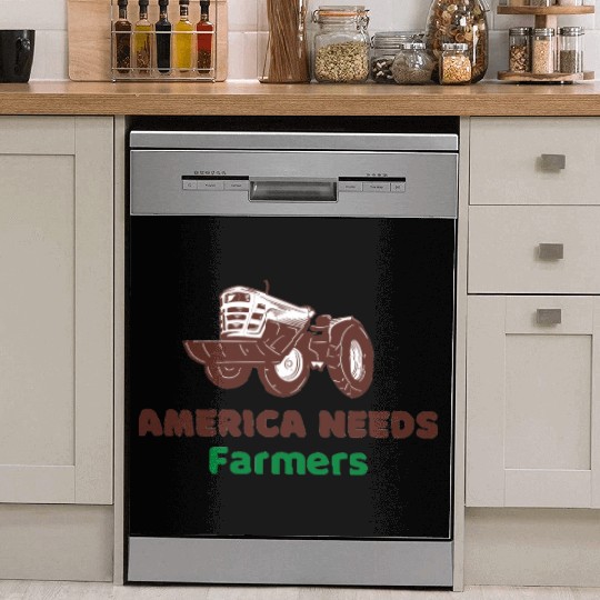 America Needs Farmers Dish Washer Covers