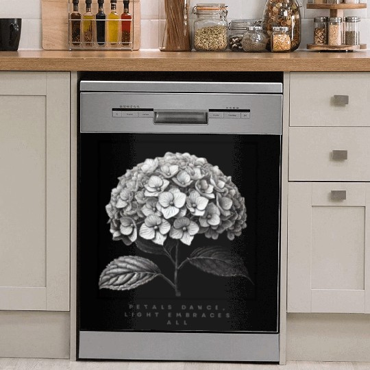 Petals Dance, Light Embraces All Dish Washer Covers