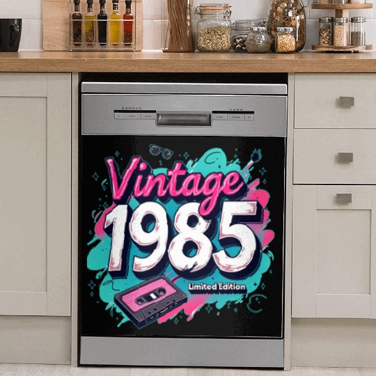 vintage 1985 limited edition Dish Washer Covers