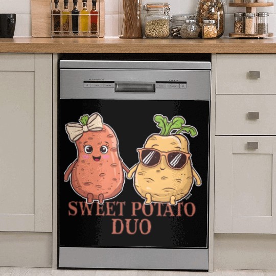 Sweet Potato Duo Dish Washer Covers