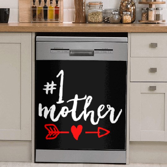 Mother Number 1 Mom Mama Mothers Day Mother In Law Dish Washer Covers