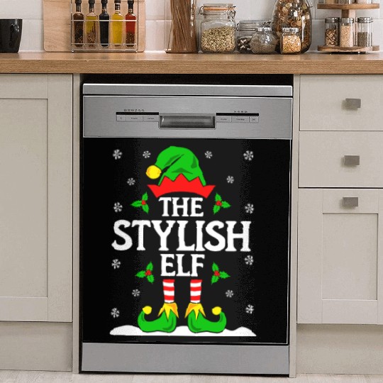 The Stylish Elf Christmas Dish Washer Covers