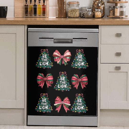 Tree Christmas, Christmas Retro Dish Washer Covers