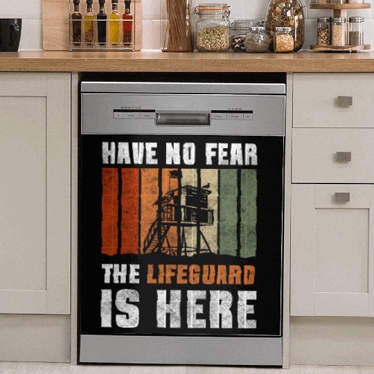 Lifeguards Beach Summer Dish Washer Covers