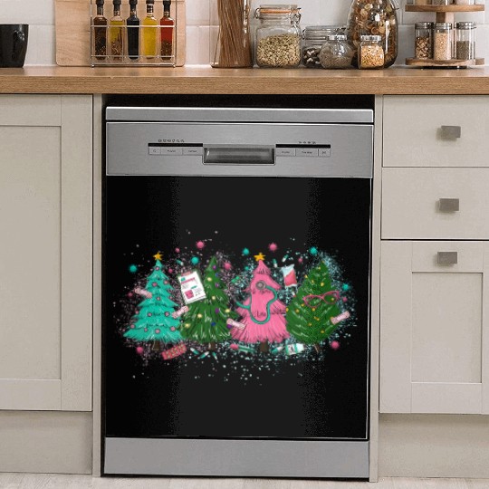 Christmas Tree, Merry Christmas Dish Washer Covers