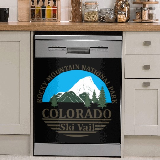 Vail Colorado ski resort Dish Washer Covers