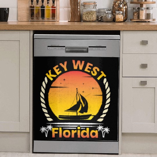KEY-WEST FLORIDA Sunshine-State West Keys Dish Washer Covers
