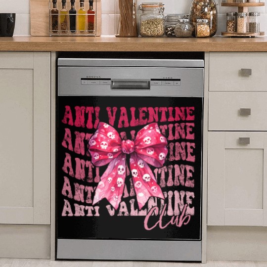 Anti Valentine Club Dish Washer Covers
