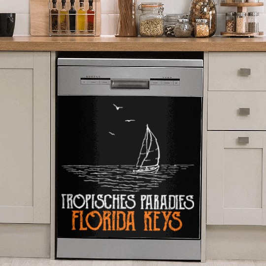 West Keys TROPICAL PARADISE FLORIDA KEYS Dish Washer Covers