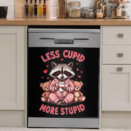 Less cupid more stupid Dish Washer Covers