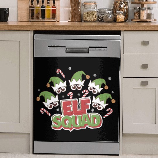 Elf Squad Dish Washer Covers