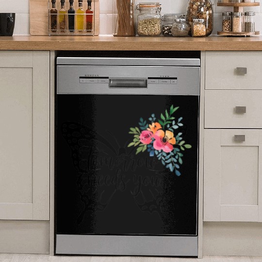 Tomorrow Needs You: Daily Motivation Dish Washer Covers