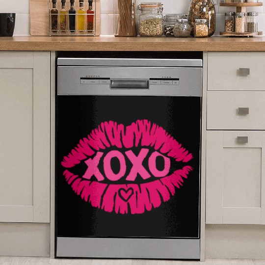 XOXO Valentine Sublimation Dish Washer Covers