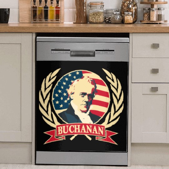 President James Buchanan Dish Washer Covers