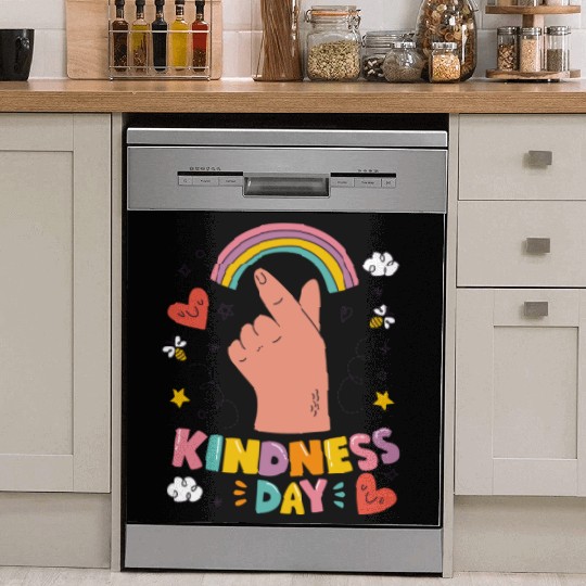 World Kindness Day Dish Washer Covers