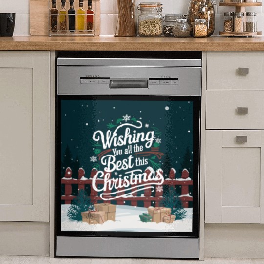 Wishing you all the best this christmas Dish Washer Covers