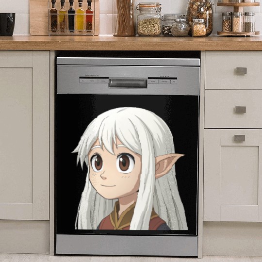 "Whispers of the Forest: Embracing Elven Majesty" Dish Washer Covers