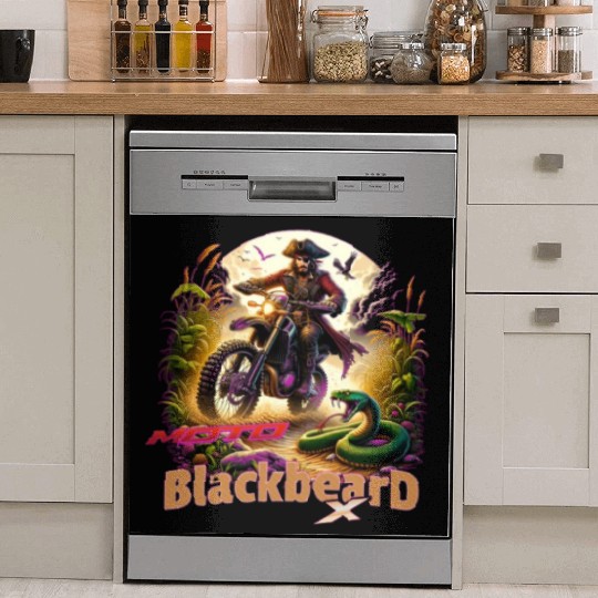 Pirate Artwork – Bold Adventure Dish Washer Covers