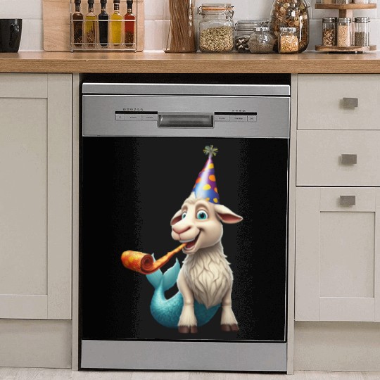 Party Animal Capricorn Dish Washer Covers