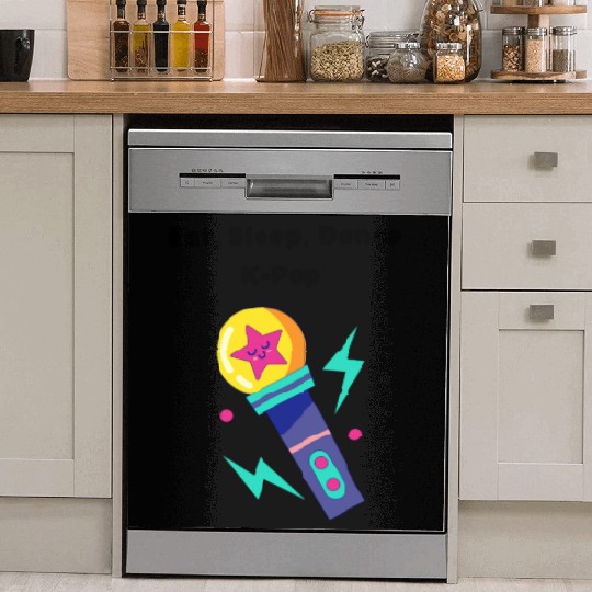 Eat Sleep Dance K-Pop Dish Washer Covers