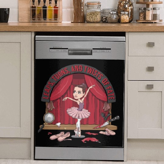 Leaps Turns Twists of True Fate True Crime Dish Washer Covers