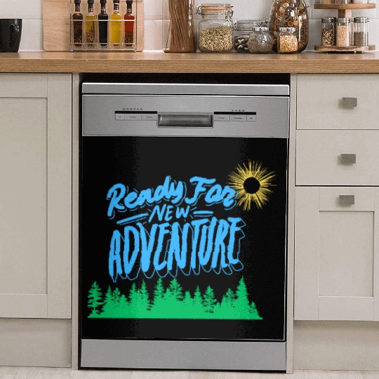 Ready For New Adventure Dish Washer Covers
