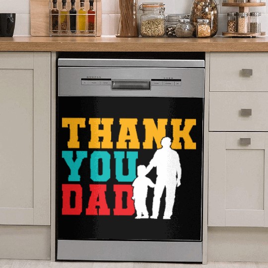 Thank You Dad Dish Washer Covers
