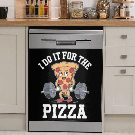 Funny Gym Fitness Workout Motivation Gift Dish Washer Covers
