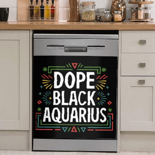DOPE BLACK AQUARIUS Dish Washer Covers