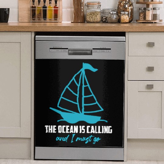 Florida Keys THE OCEAN IS CALLING I MUST GO Dish Washer Covers
