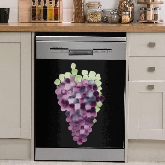 Grape Mosaic Dish Washer Covers